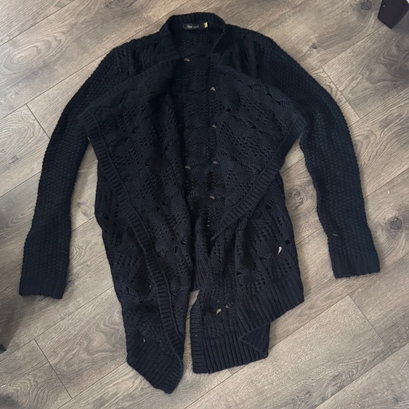 Final Touch black cardigan - Picture 1 of 1